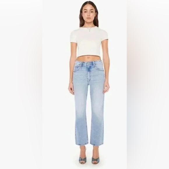 MOTHER Denim - MOTHER Superior The Scooter Ankle Jeans Don’t Be a Square Wash size 32